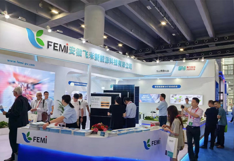 Femi Nieuwe energie schittert op de Solar Photovoltaic and Energy Storage Industry Expo in Guangzhou